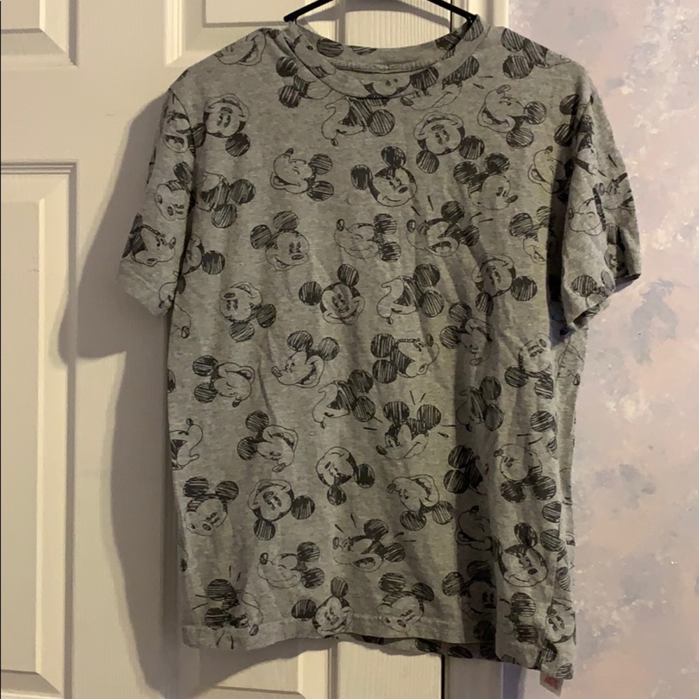 Grey Mickey Mouse T-shirt